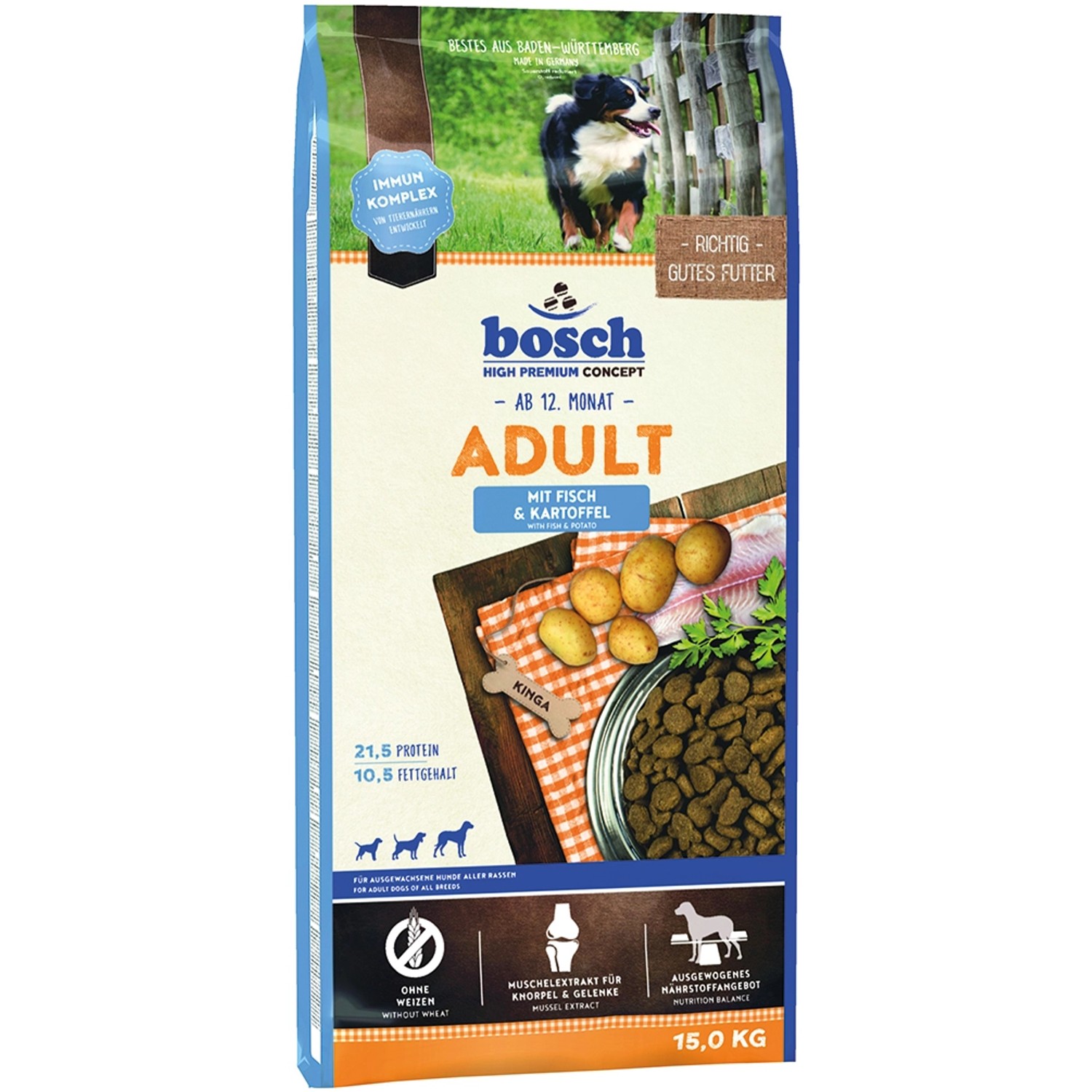 Bosch Adult Fisch & Kartoffel 15 kg