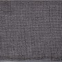 Dunkelgraue baliv Badematte (40x60 cm) aus Polyester mit Noppenstruktur.