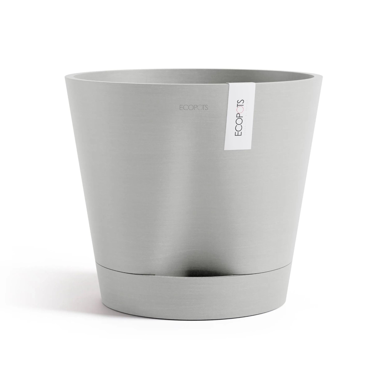 Ecopots Pflanztopf Venice 2 Weißgrau 30 cm x 26,3 cm günstig online kaufen