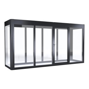 SunElements Gartenhaus SunGarden Infinity 4.1, anthrazit-metallic, 5,7 m².