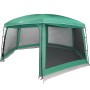 vidaXL Poolzelt mit Abnehmbarem Überzelt Netzwänden Meergrün 670x590cm 4100632_8