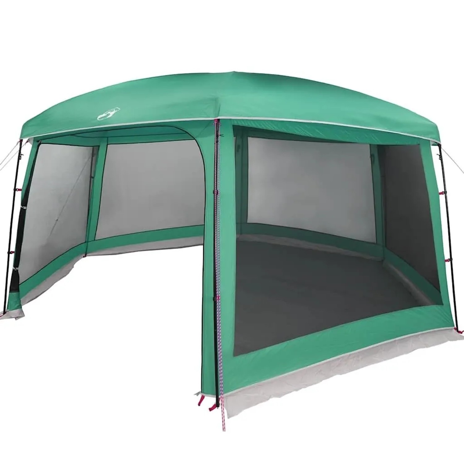 vidaXL Poolzelt mit Abnehmbarem Überzelt Netzwänden Meergrün 670x590cm 4100632_8