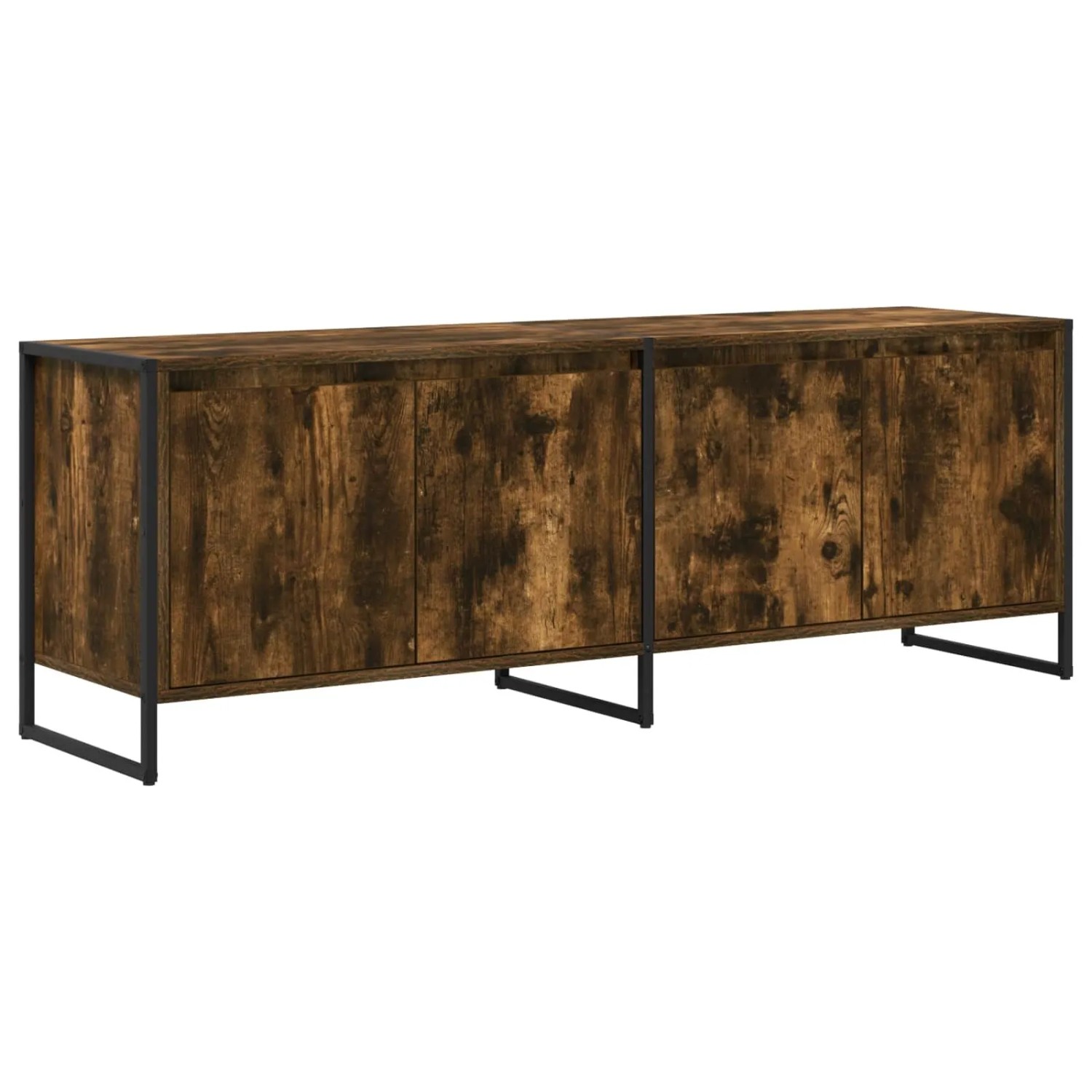 vidaXL TV-Schränk Raucharbe 140 x 36 x 49,5 cm Holzwerkstoff 886512 günstig online kaufen