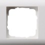 Gira Abdeckrahmen 3-fach, reinweiß seidenmatt für Schalter und Steckdosen.