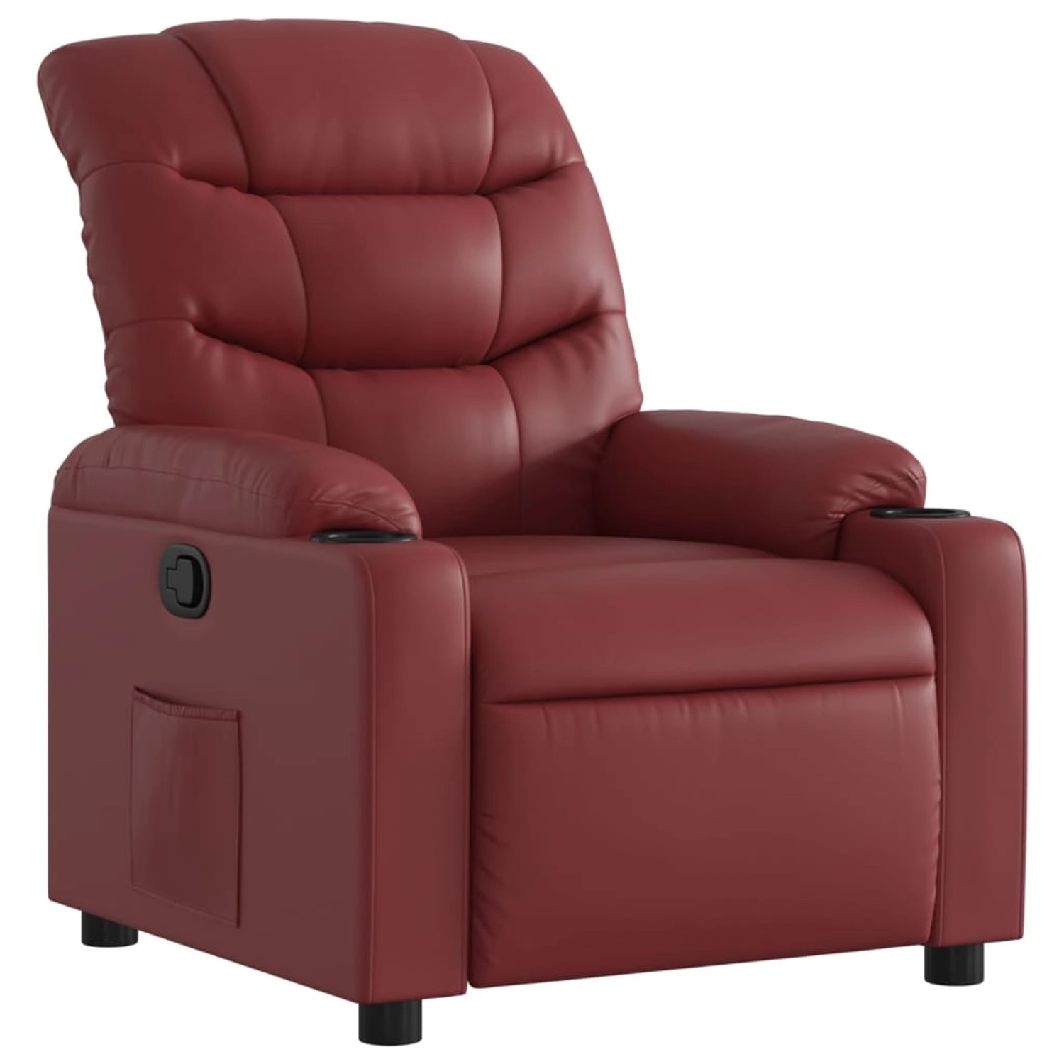 vidaXL Relaxsessel Weinrot Kunstleder 374137 günstig online kaufen