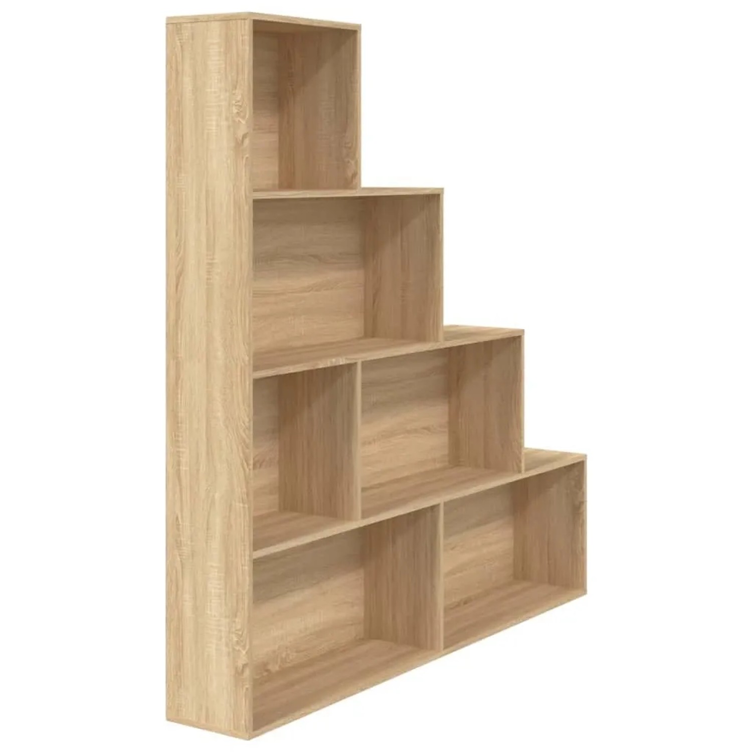 vidaXL Bücherregal/Raumteiler Sonoma-Eiche 155x24x160 cm Holzwerkstoff 8006 günstig online kaufen