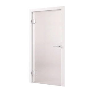 Doorlegro Glasdrehtür Satiniert 959 mm x 2.097 mm DIN Links