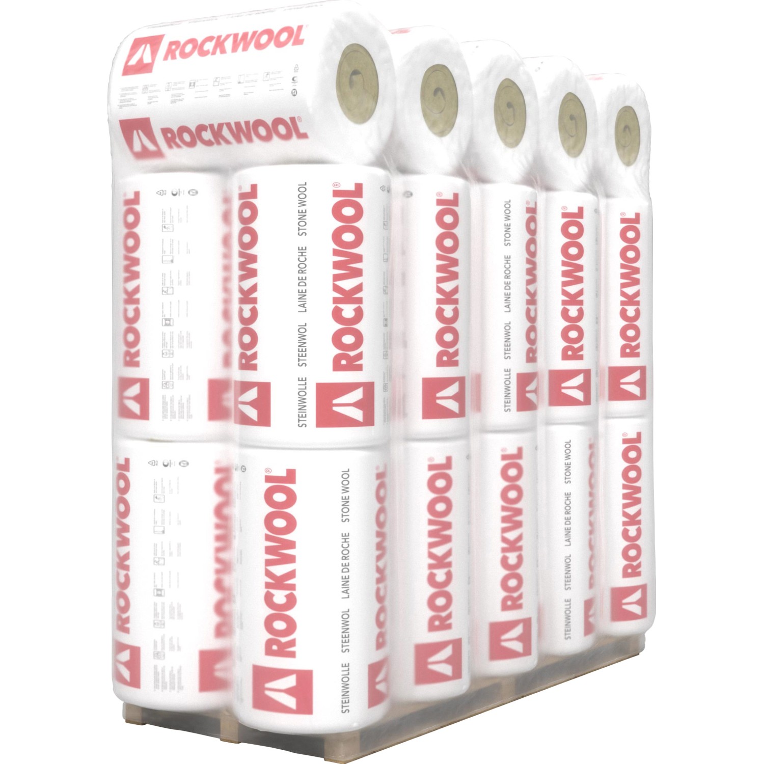 Rockwool Klemmrock Dämmwolle Klemmfilz WLG 035 220 mm 25 Rollen 50 m² 1 Pal günstig online kaufen