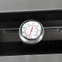 Detailaufnahme: Thermometer in der Edelstahl-Outdoorküche Buschbeck Brighton.