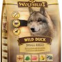 Wolfsblut Hundetrockenfutter Wild Duck Small Breed, 7,5 kg, mit Ente und Kartoffeln für kleine Hunderassen.