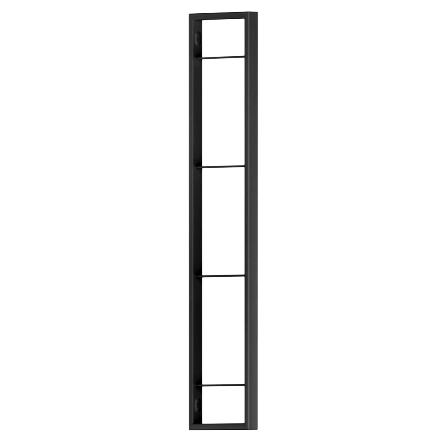 Kesseböhmer YouK Leiterregal Schwarz 30 x 200 x 905 mm