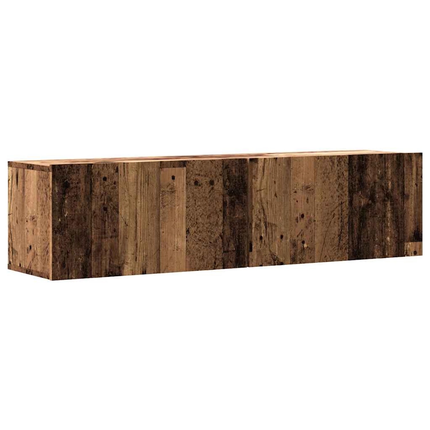 vidaXL TV-Wandschrank Altholz-Optik 120x30x30 cm Holzwerkstoff 856020