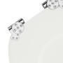 vidaXL Soft-Close Toilettensitz 2 Stk Weiß 44 x 38 cm MDF-Platte 3414529_7