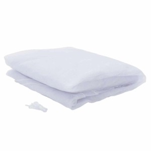 vidaXL Moskitonetz für den Außenbereich 220 Maschen Weiß 300 x 300 x 250 cm 4010035