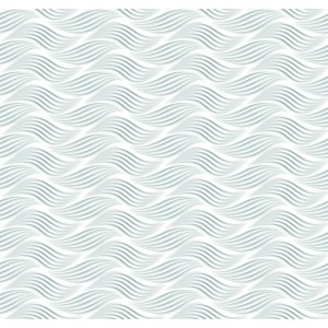 d-c-fix Wandbelag Ceramics Wave, weiße PVC Klebefolie mit Wellenmuster, 67,5 cm breit.