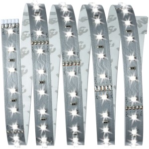 Paulmann MaxLED LED-Strip Basis-Set, 1,5m, kaltweiß, für Innenräume, flexible Lichtleiste.