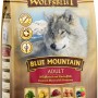 Wolfsblut Blue Mountain Adult Trockenfutter, 12,5kg Sack mit Wolfsmotiv. Hunde-Trockenfutter mit Wildfleisch und Kartoffeln.
