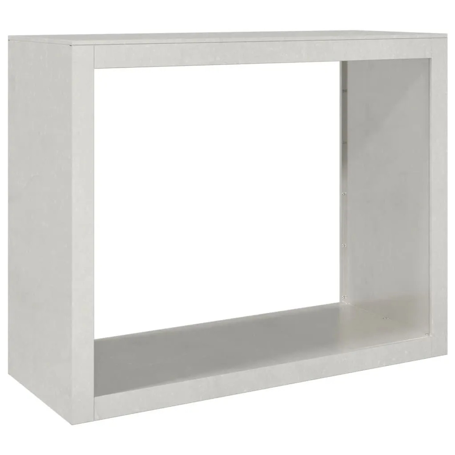 vidaXL Brennholzregal 100x40x80 cm Edelstahl 850979