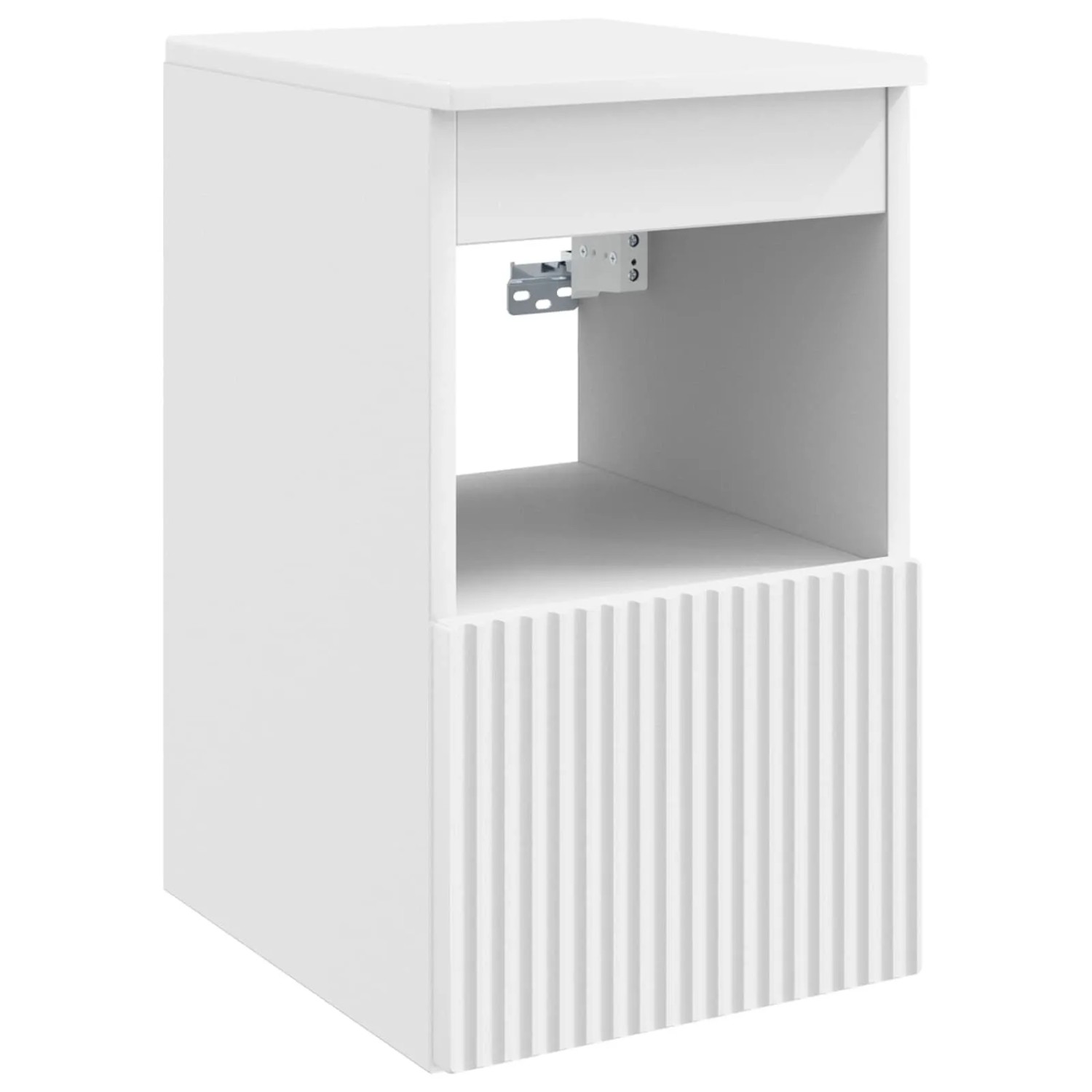 vidaXL Badezimmerschrank Weiß 30 x 41 x 50 cm Holzwerkstoff 890492