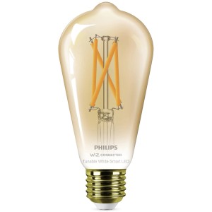 Philips Smart LED Leuchtmittel, 50W, E27 Edison Filament Amber im Detail.