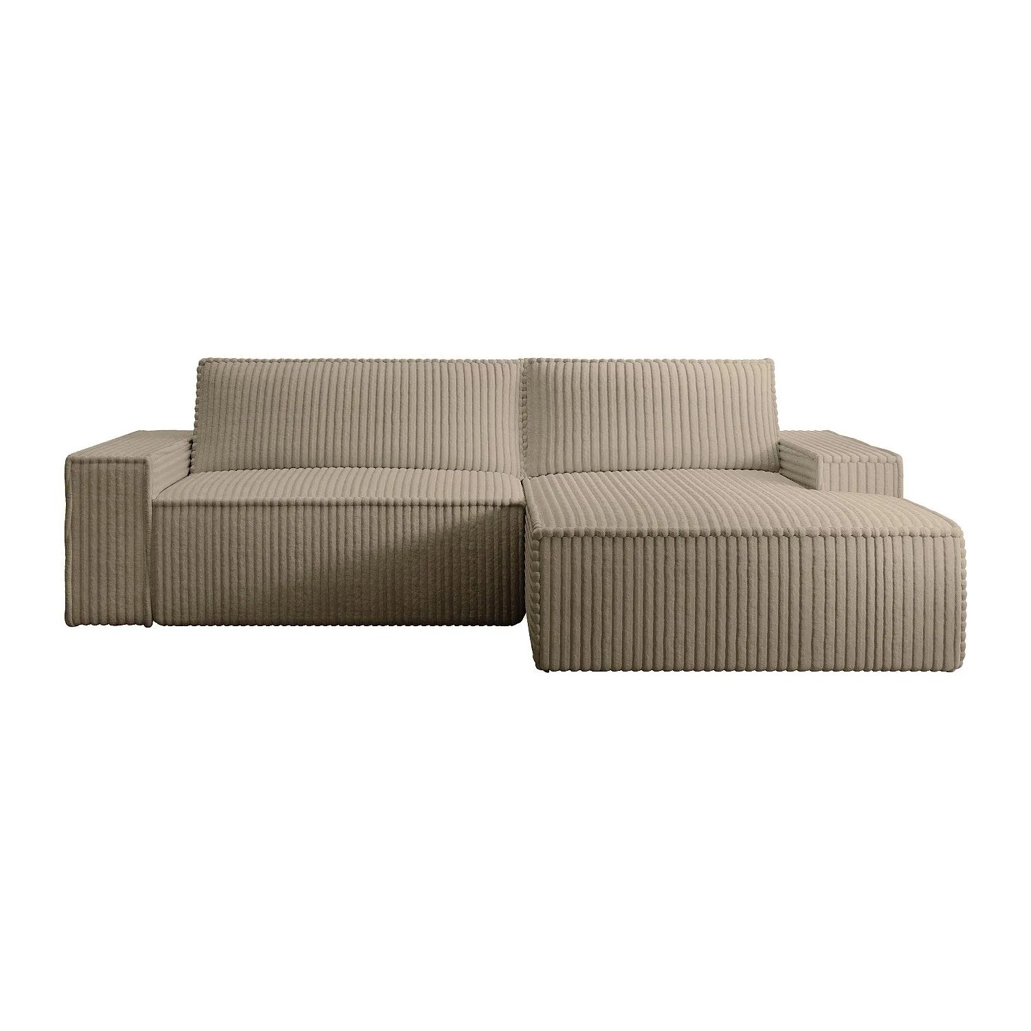 Vente-unique Schlafsofa Amelia Taupe 267 cm