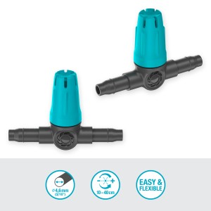 Gardena Kleinflächendüsen (10 Stk.) für Micro-Drip-System zur gezielten Bewässerung von Kleinflächen.