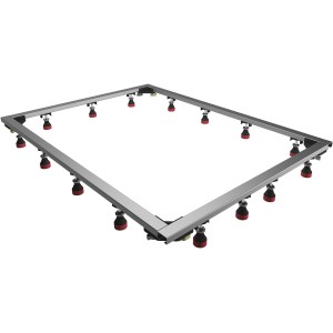 Schulte ExpressPlus Einbaurahmen für DWM-Tec Duschwanne, höhenverstellbar.