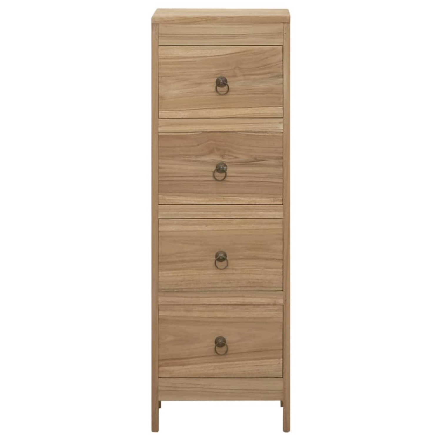 vidaXL Kommode 40x30x100 cm Massivholz Teak Modell 2 günstig online kaufen