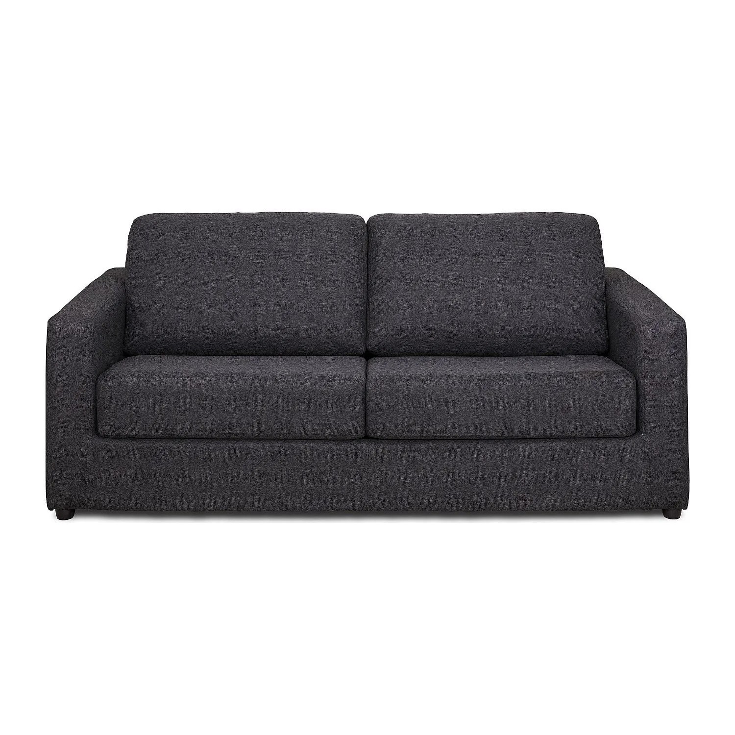 Vente-unique Schlafsofa Doneto Anthrazitgrau 194 cm