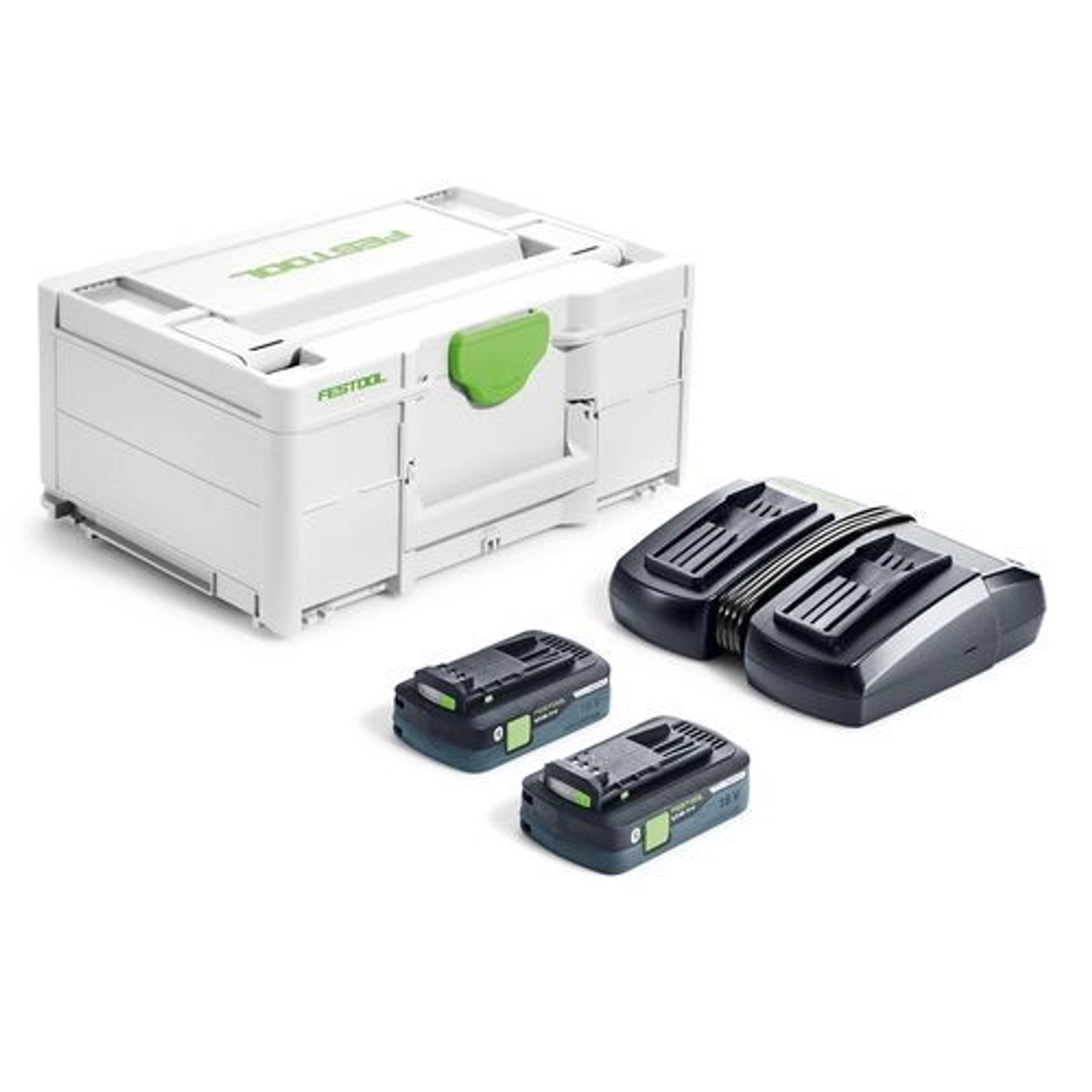 Festool Energie-Set SYS 18V 2x4,0/TCL 6 DUO - 577109