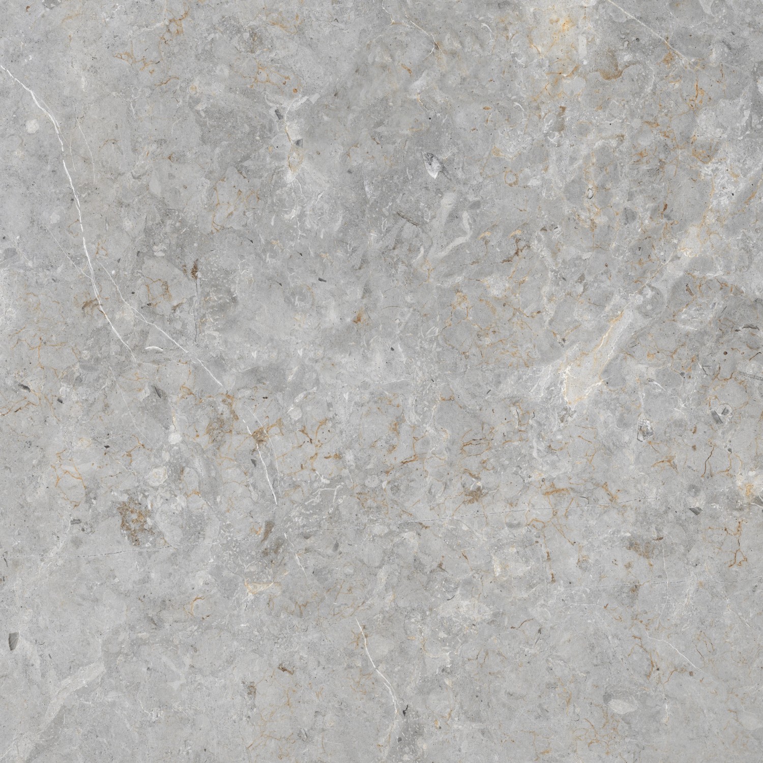 Feinsteinzeug Travertino Glasiert Poliert 80 cm x 80 cm x 0,6 cm