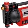 Einhell GE-GP 1246 N FS Gartenpumpe für Bewässerung, mit Wasserfüllanzeige und robusten Metallanschlüssen.