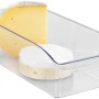 Wenko Kühlschrank-Organizer Gr. M mit Käse, transparente Aufbewahrungsbox für Ordnung im Kühlschrank.