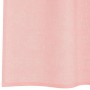 Rosa, halbtransparenter Voile Vorhang aus Polyester mit feiner Webstruktur. Für Fenstervorhänge.