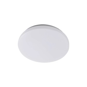 Lindby LED Deckenleuchten Doki 10019790 Spritzwassergeschützt in Weiß 1-flammig