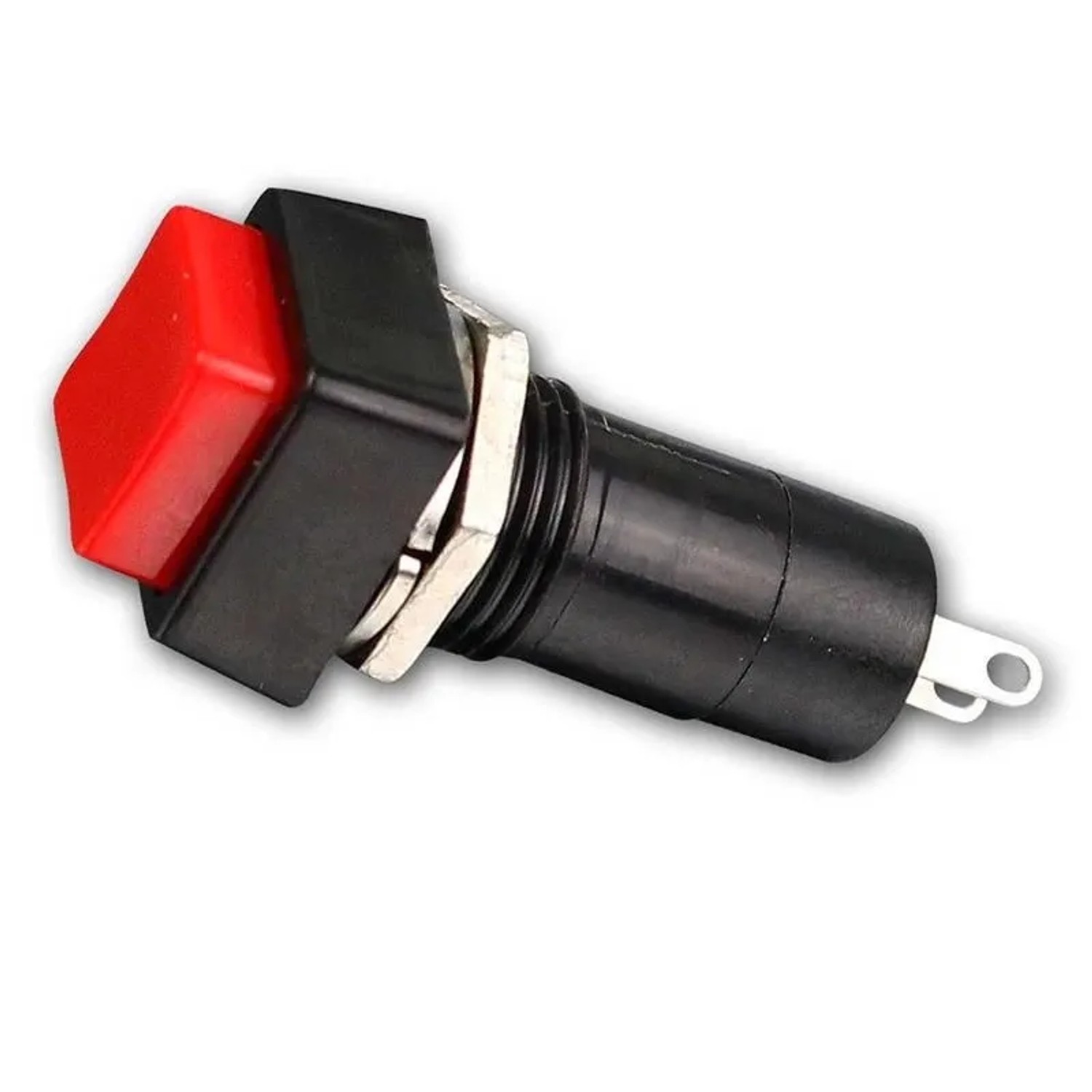 world-trading-net Drucktaster 4-eckig Rot 18x40mm 250V 1A Öffner