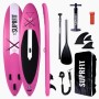 Suprfit SUP Stand-Up-Paddling Board Lailani 10'8 Pink-Weiß Set mit Paddel, Pumpe, Finnen, Leash, Rucksack.