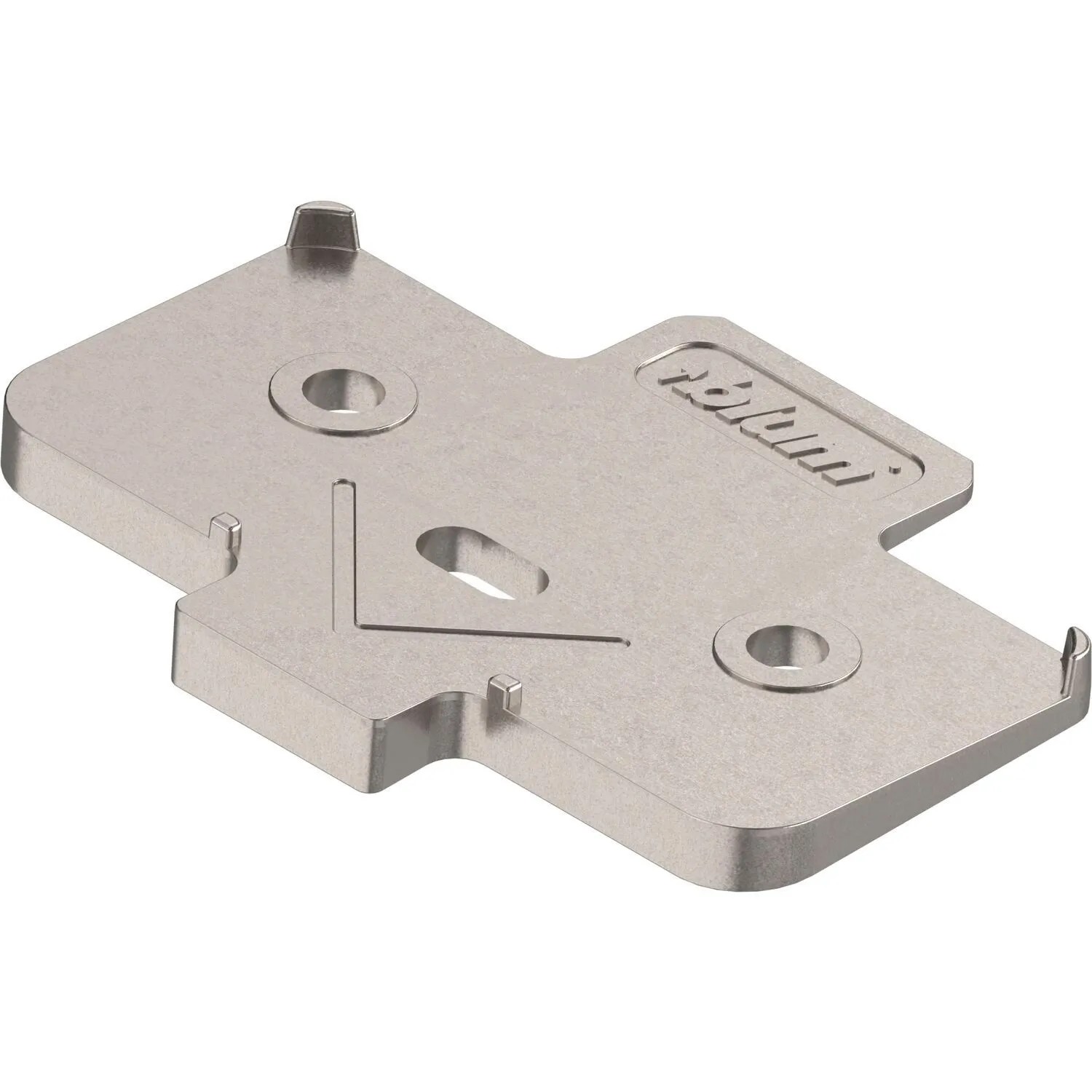 Blum Winkelkeil Kreuzform -5 Grad Schraubversion Zink Distanzstärke 6 mm