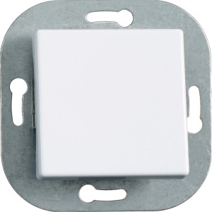 OBI Taster Neutral Fortuna in Polarweiß für die Unterputzmontage.