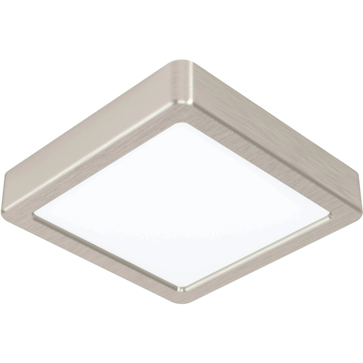 Eglo LED Deckenleuchte Fueva 5 nickel-matt, 16 x 16 cm