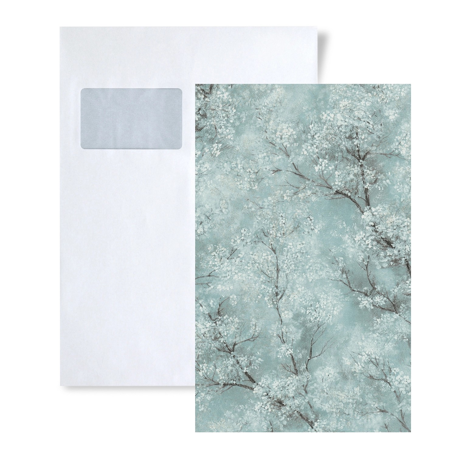 PROFHOME 1 MUSTERSTÜCK S-374203-GU DIN A4 MUSTER der Floral Tapete günstig online kaufen