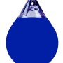 Blauer Seilflechter Kugelfender, Größe 1 (300 mm), für Boote.