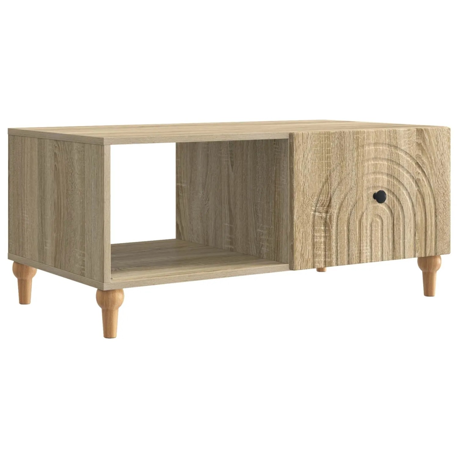 vidaXL Couchtisch Sonoma-Eiche 90 x 50 x 40 cm Holzwerkstoff 894267