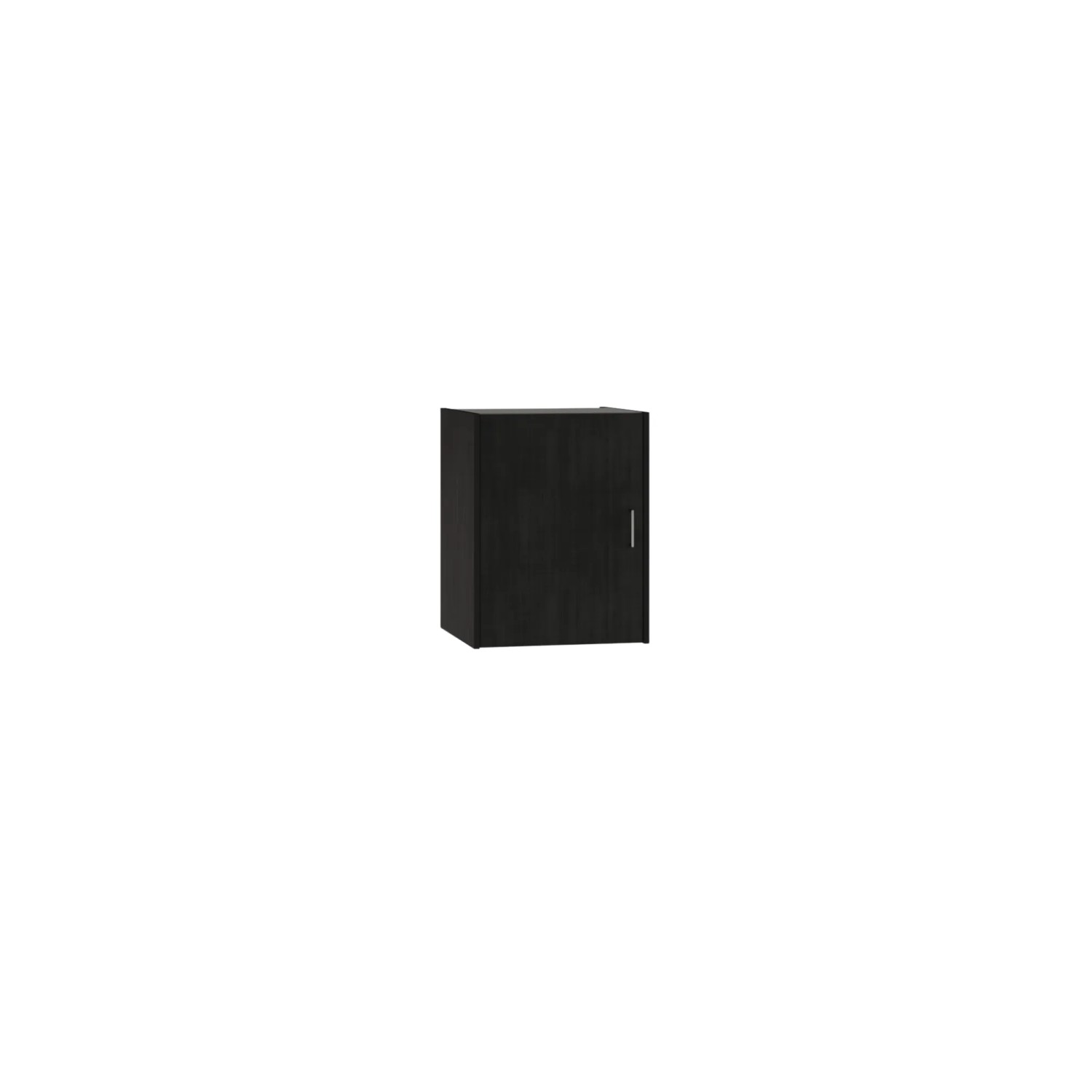 Waschturm Aufsatzschrank 87cm hoch Schwarz Eiche-Optik für WSCS1462-S