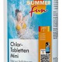 Summer Fun Chlor-Tabletten Mini, 1 kg Dose für Pool Desinfektion.