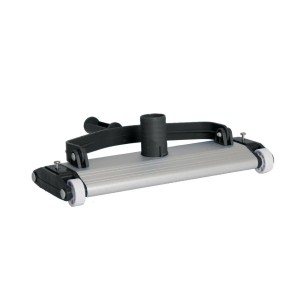 Evolution Bodensauger aus Aluminium mit Gummilippen für die Poolreinigung.