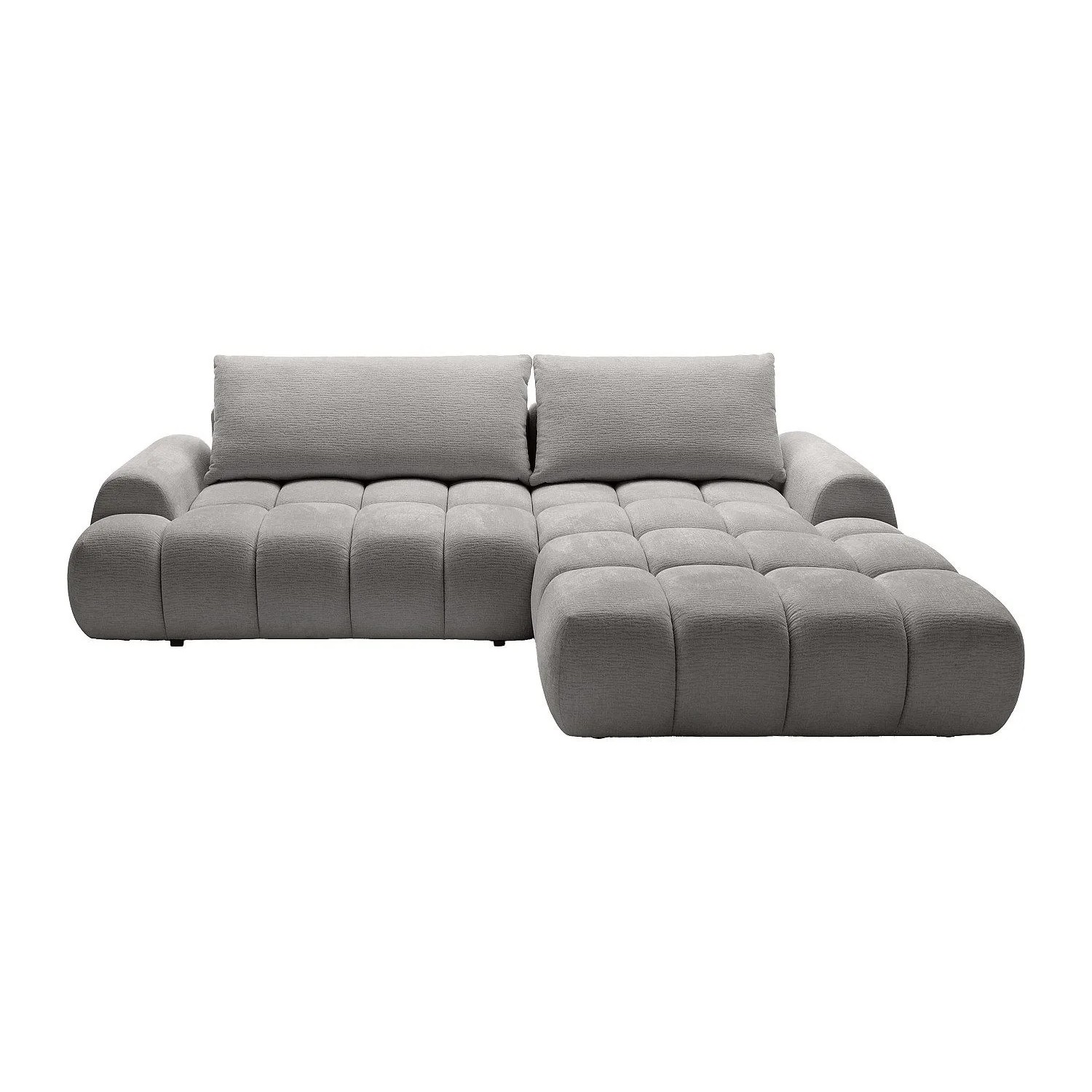 Vente-unique Schlafsofa Farneta Grau 280 cm