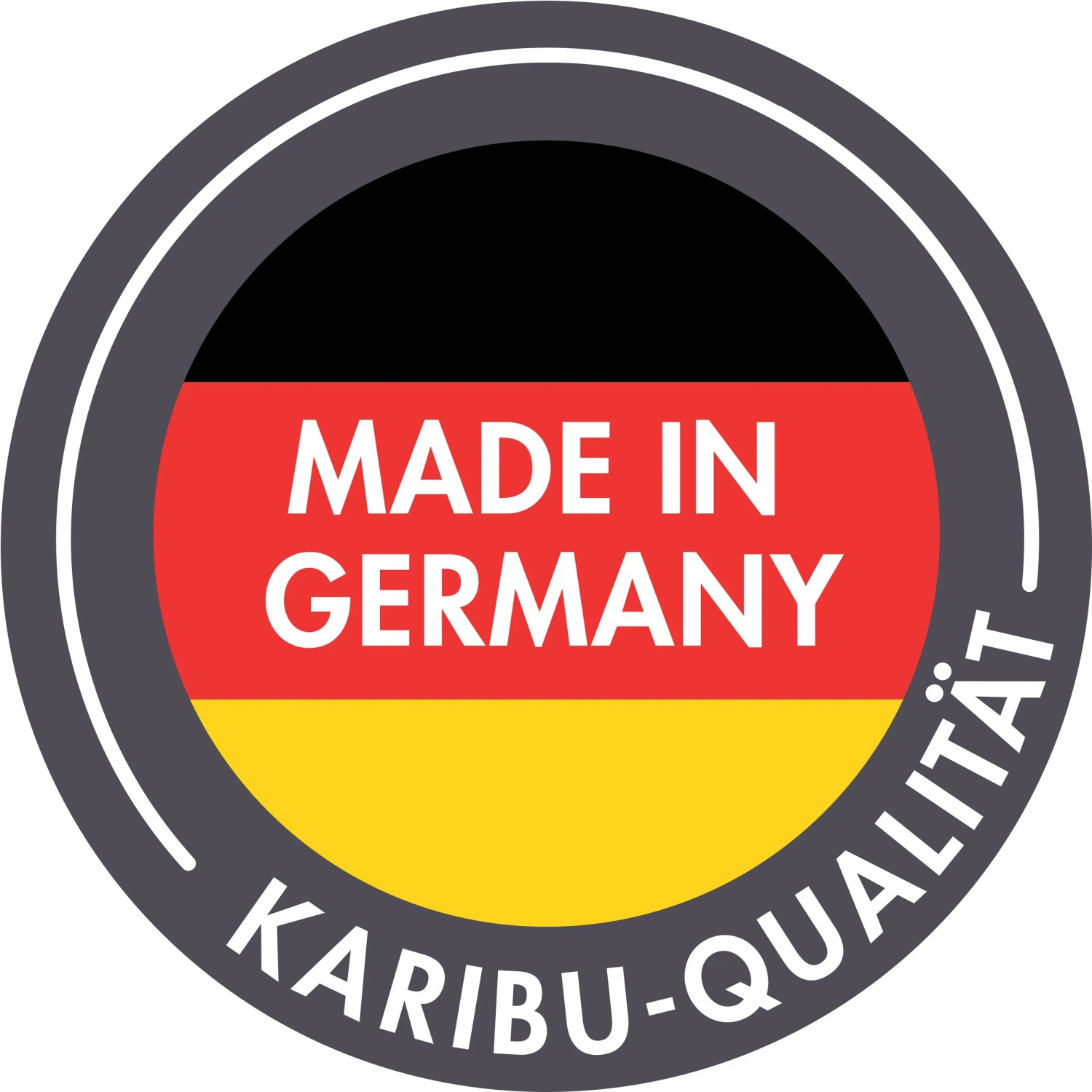 Karibu Pool: "Made in Germany" Qualitäts-Siegel.