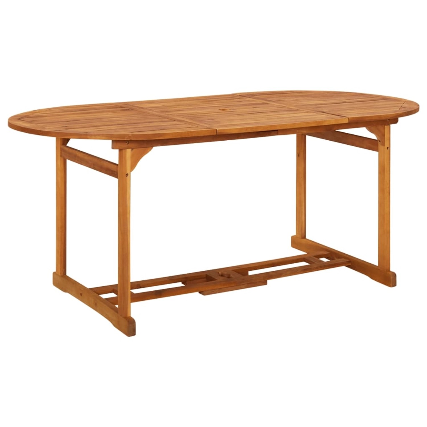 vidaXL Garten-Esstisch 180x90x75 cm Massivholz Akazie 315948 günstig online kaufen