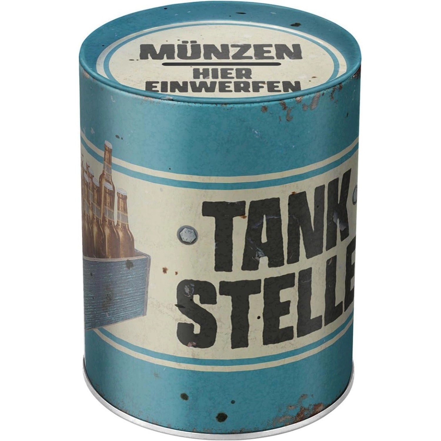 Nostalgic-Art Spardose Tankstelle Bier günstig online kaufen